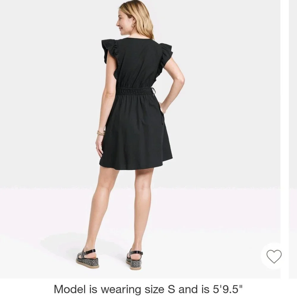 Universal Thread flutter short sleeve mini dress - Picture 2 of 5